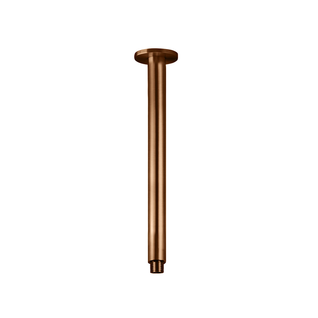 Meir Round Ceiling Shower Arm 300Mm Lustre Bronze