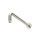 Meir Round Wall Shower Curved Arm 400Mm Brushed Nickel