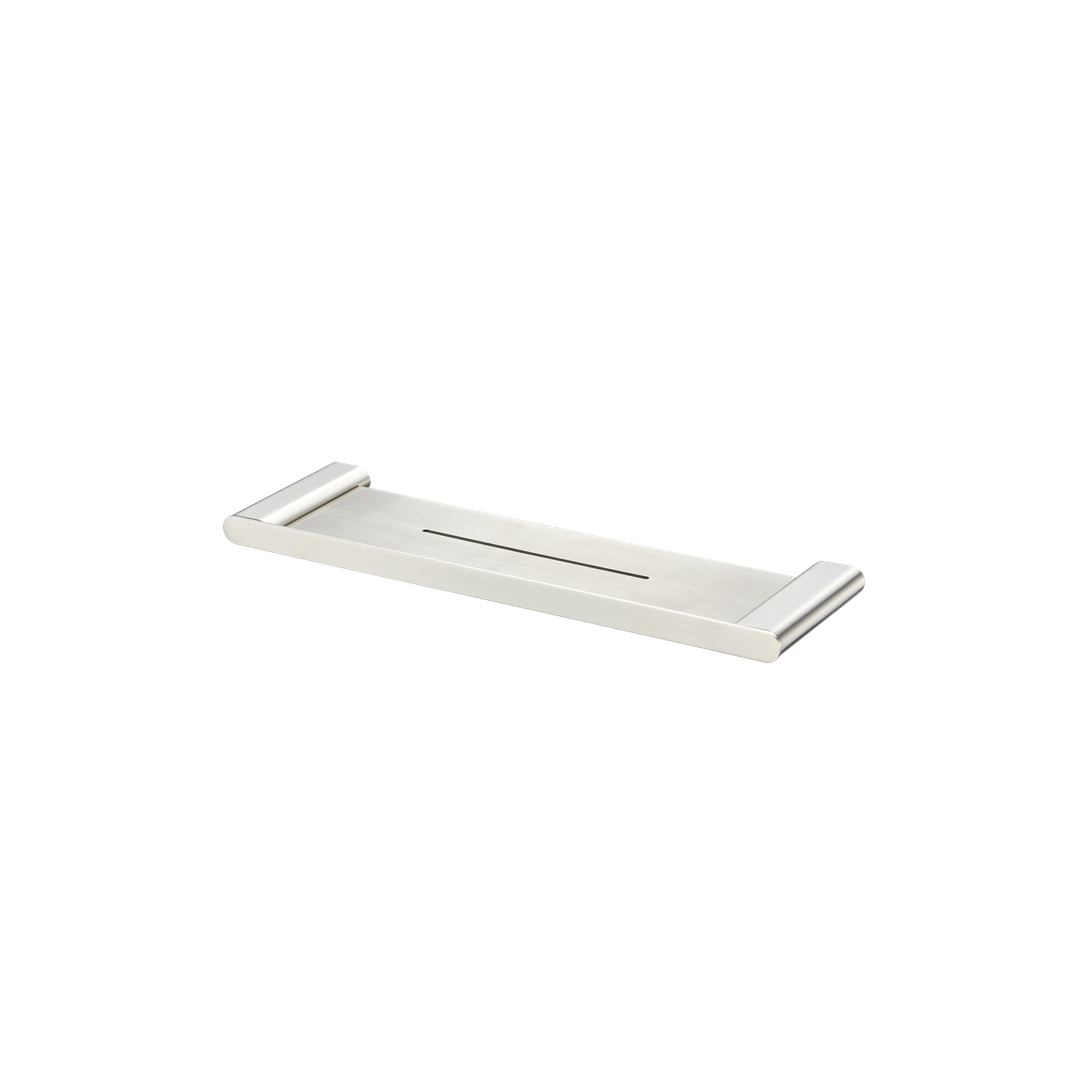 Oliveri MA891A07 Madrid Metal Shelf 420mm Brushed Nickel
