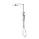 LINSOL Mason Shower Combo With Multifunction Hand Piece & 200Mm Round Head Brushed Nickel
