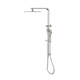 LINSOL Mason Shower Combo With Multifunction Hand Piece & 300Mm Round Head Brushed Nickel