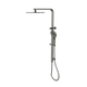 LINSOL Mason Shower Combo With Multifunction Handpiece And 300Mm Round Head Gunmetal
