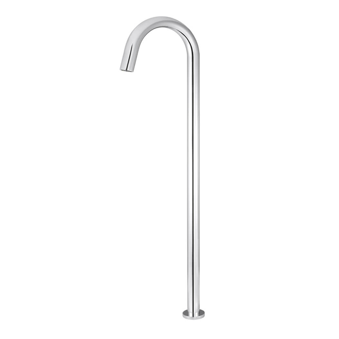 Meir Round Freestanding Bath Spout Polished Chrome