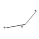 Meir Care Range 40 Degree Left Side Grab Rail Brushed Nickel Mcr-40Lh70-Pvdbn