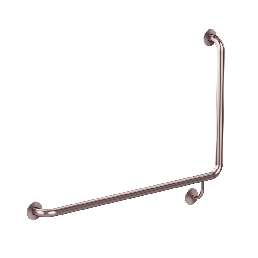 Meir Care Range 90 Degree Left Side Grab Rail 600Mm Champagne Mcr-90Lh60-Ch