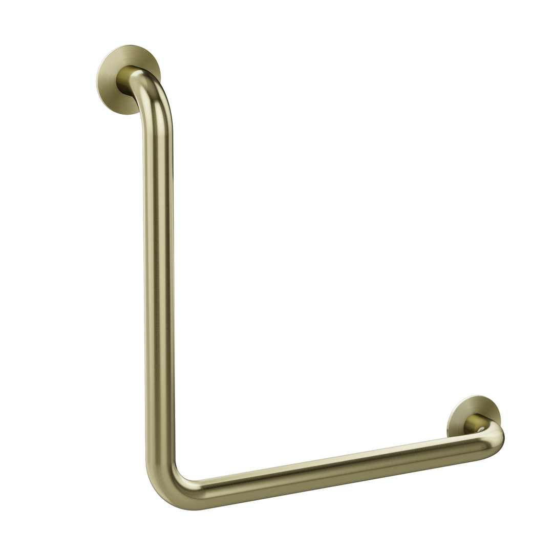 Meir Care Range 90 Degree Grab Rail 450Mm Tiger Bronze Mcr-90R45-Pvdbb