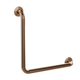 Meir Care Range 90 Degree Grab Rail 450Mm Lustre Bronze Mcr-90R45-Pvdbz