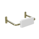 Meir Care Range Toilet Back Rest Tiger Bronze Mcr-Rest-Pvdbb