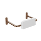 Meir Care Range Toilet Back Rest Lustre Bronze Mcr-Rest-Pvdbz