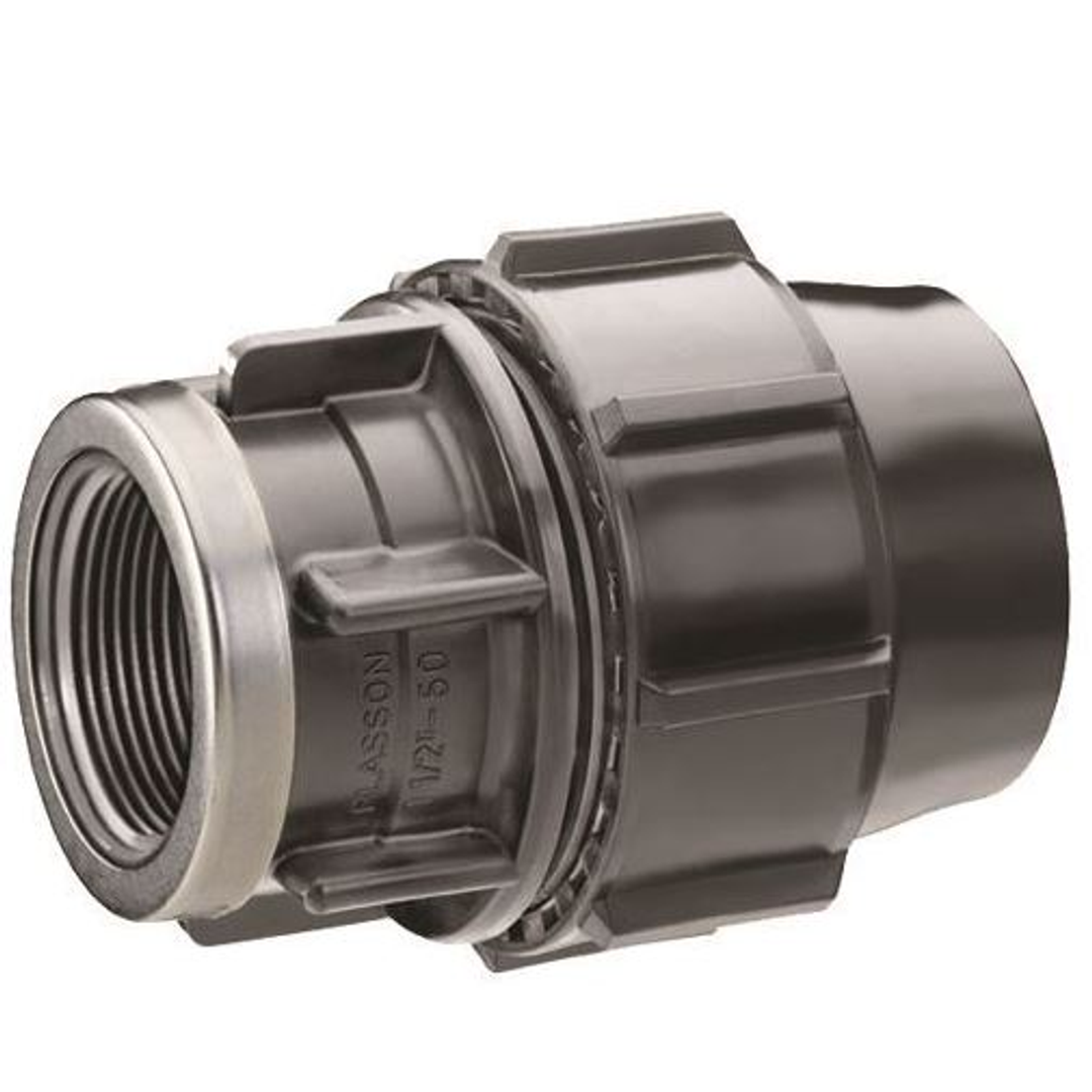 Poly Metric Equal Female Adaptor