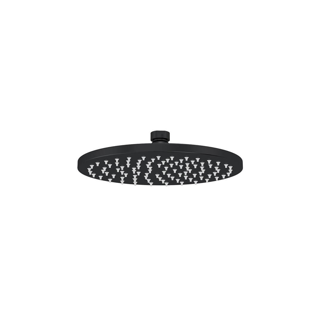 Meir Round Shower Rose 200Mm Matte Black