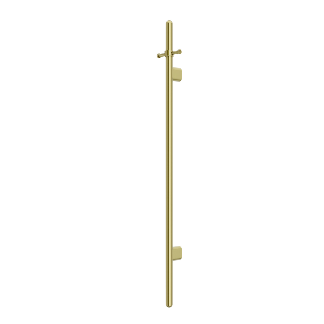 Meir Heated Vertical Towel Rail Tiger Bronze