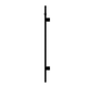 Meir Heated Vertical Towel Rail Matte Black