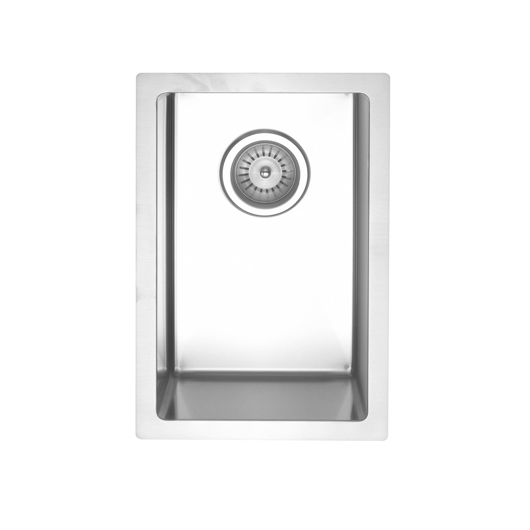 Meir Kitchen Sink Single Bowl 300 X 450 Stainless Steel