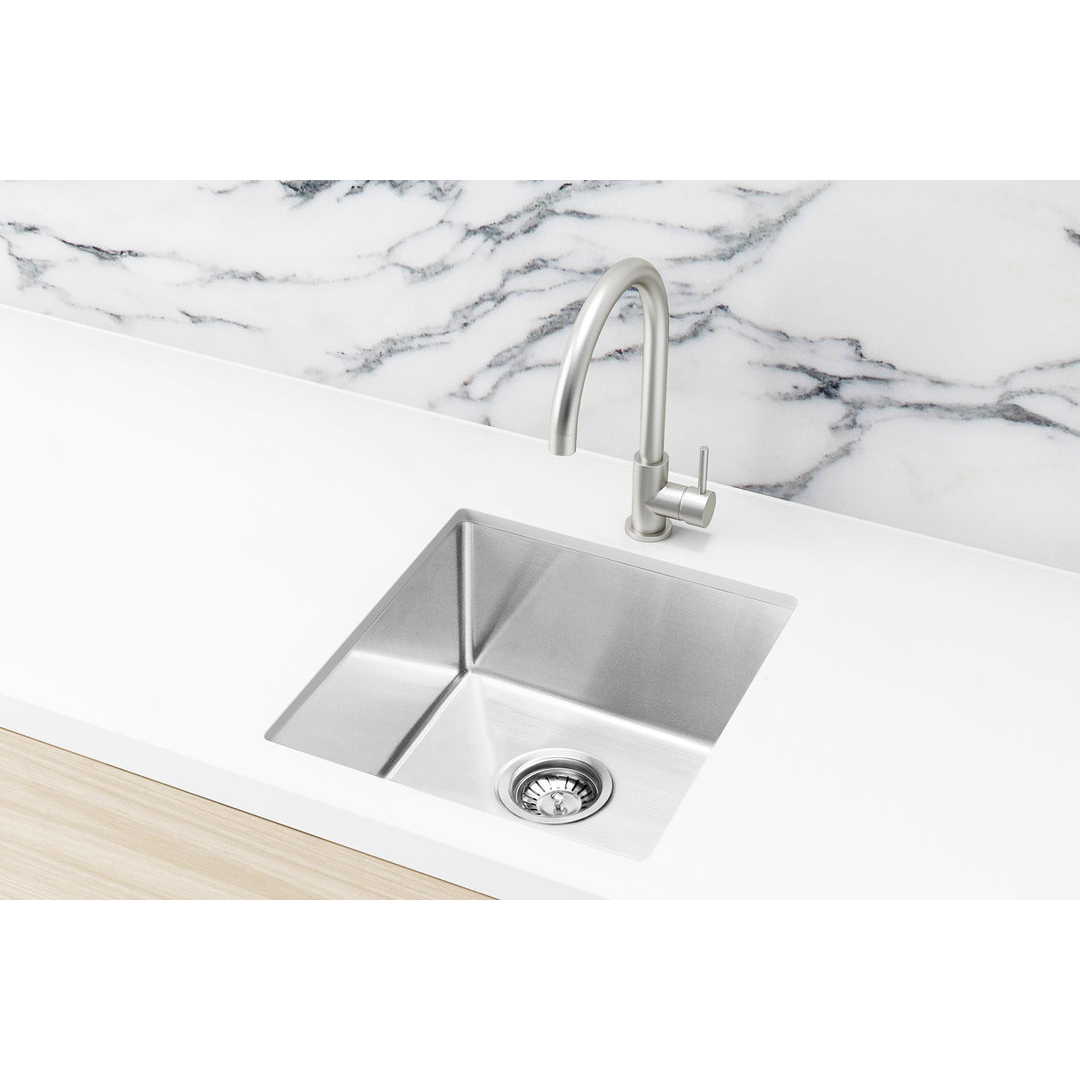 Meir Kitchen Sink Single Bowl 440 X 440 304 Stainless Steel