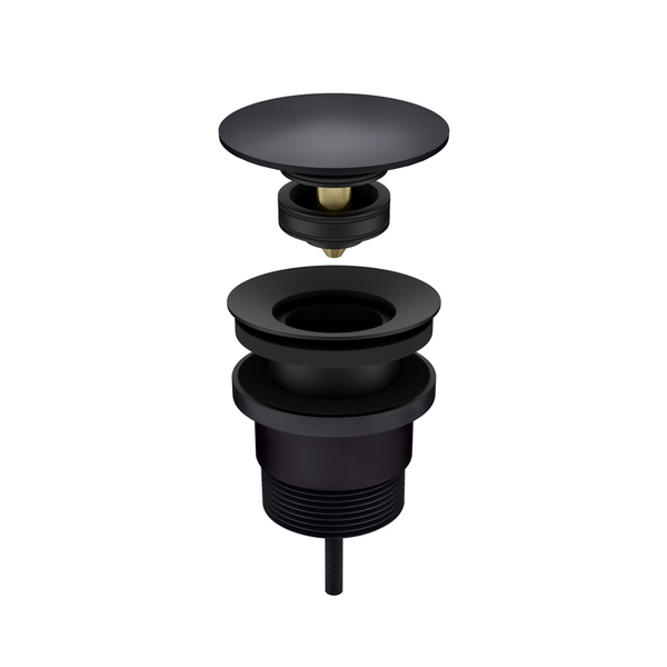 Meir Universal All In One Pop Up Waste Basin & Bath Matte Black