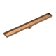 Meir Shower Channel Waste 900Mm With Tile Insert Lustre Bronze Mp06F-T900-Pvdbz