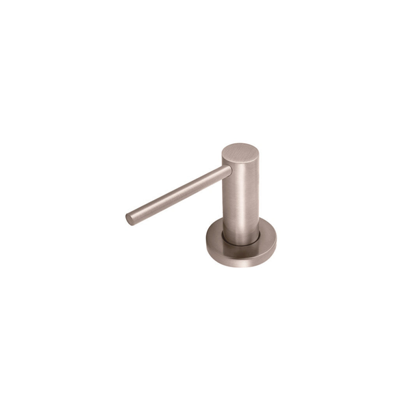 Meir Round Soap Dispenser Champagne