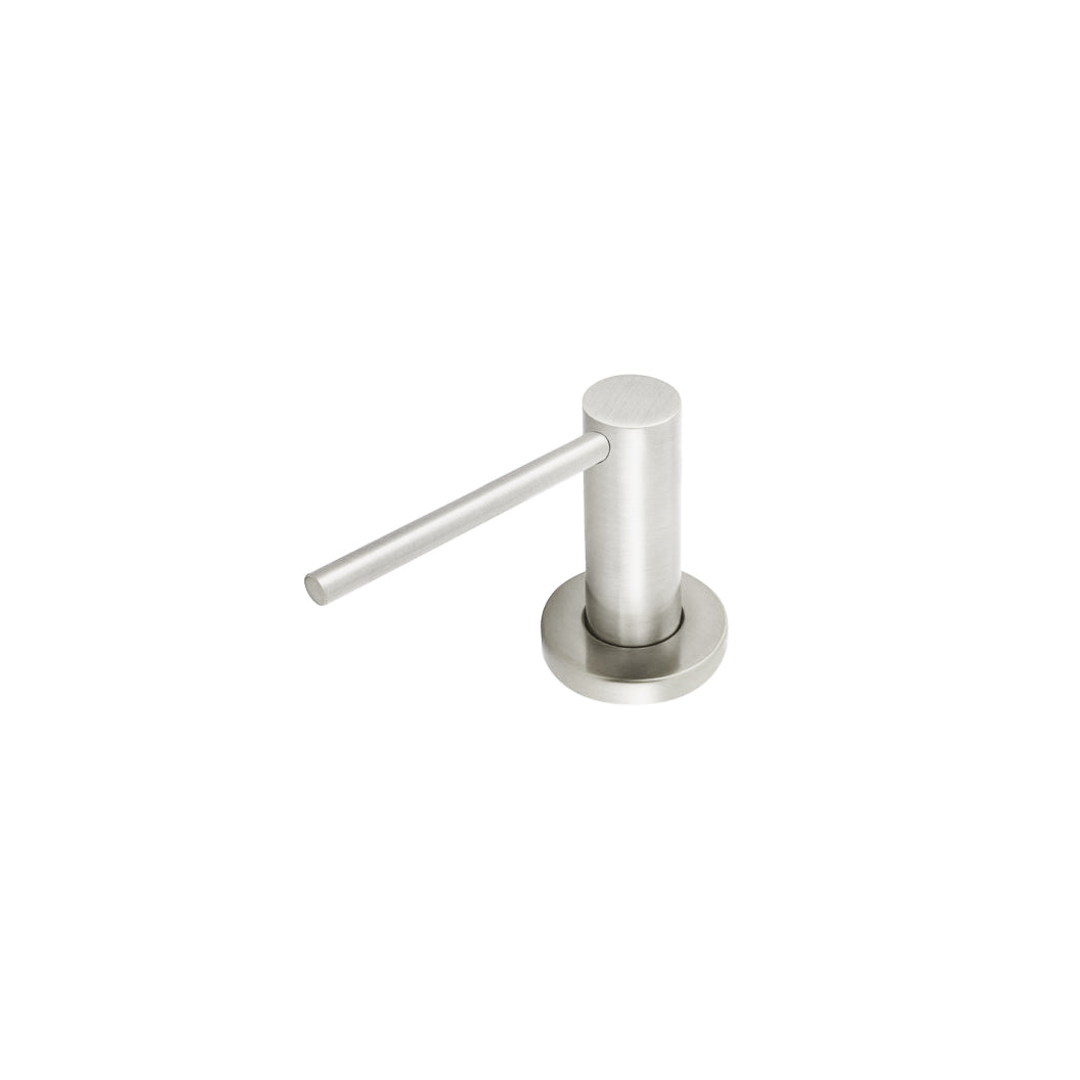 Meir Round Soap Dispenser Brushed Nickel