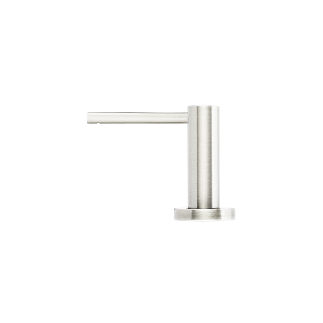 Meir Round Soap Dispenser Brushed Nickel