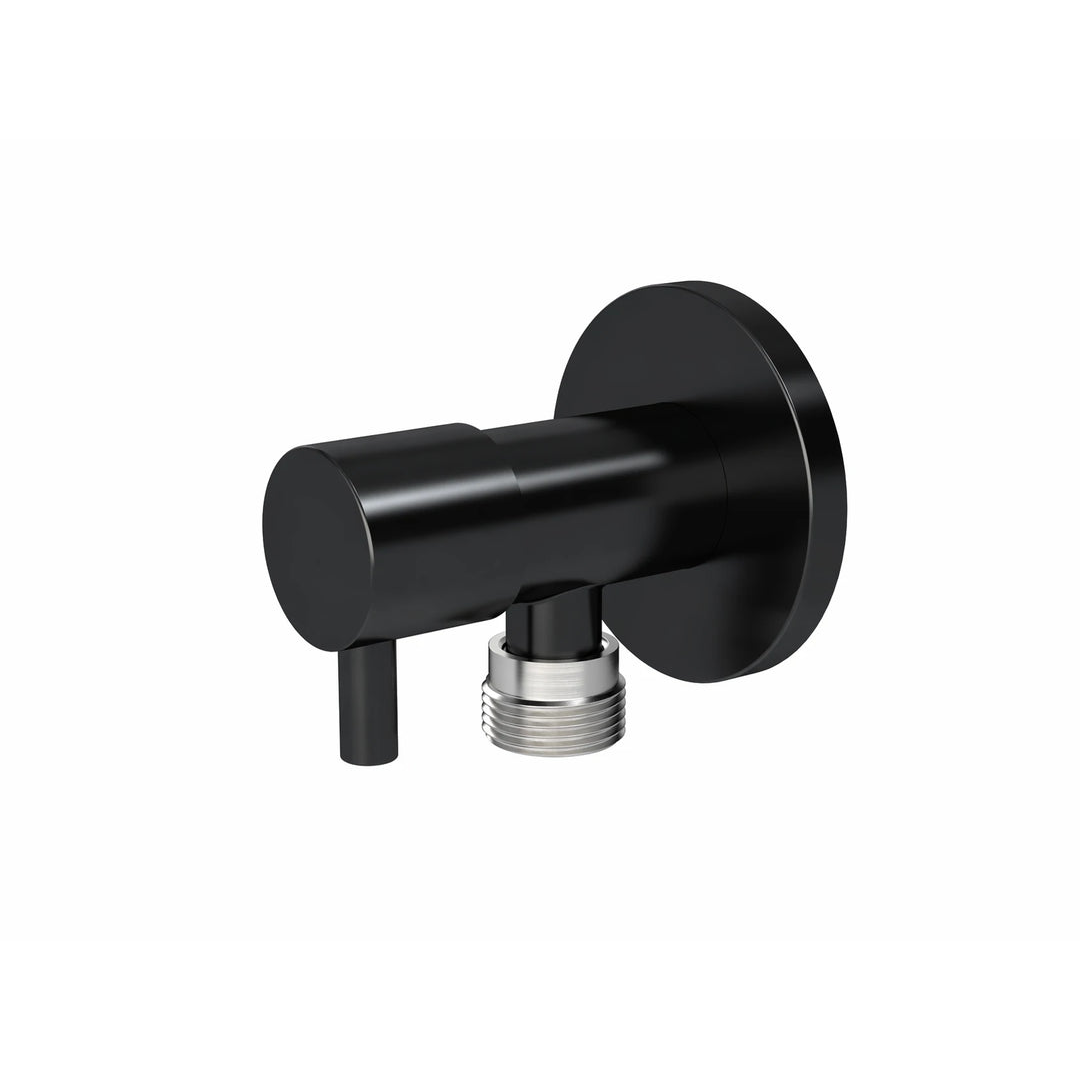 Meir Mp11Pn Mini Stop Cistern Tap Matte Black