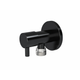Meir Mp11Pn Mini Stop Cistern Tap Matte Black