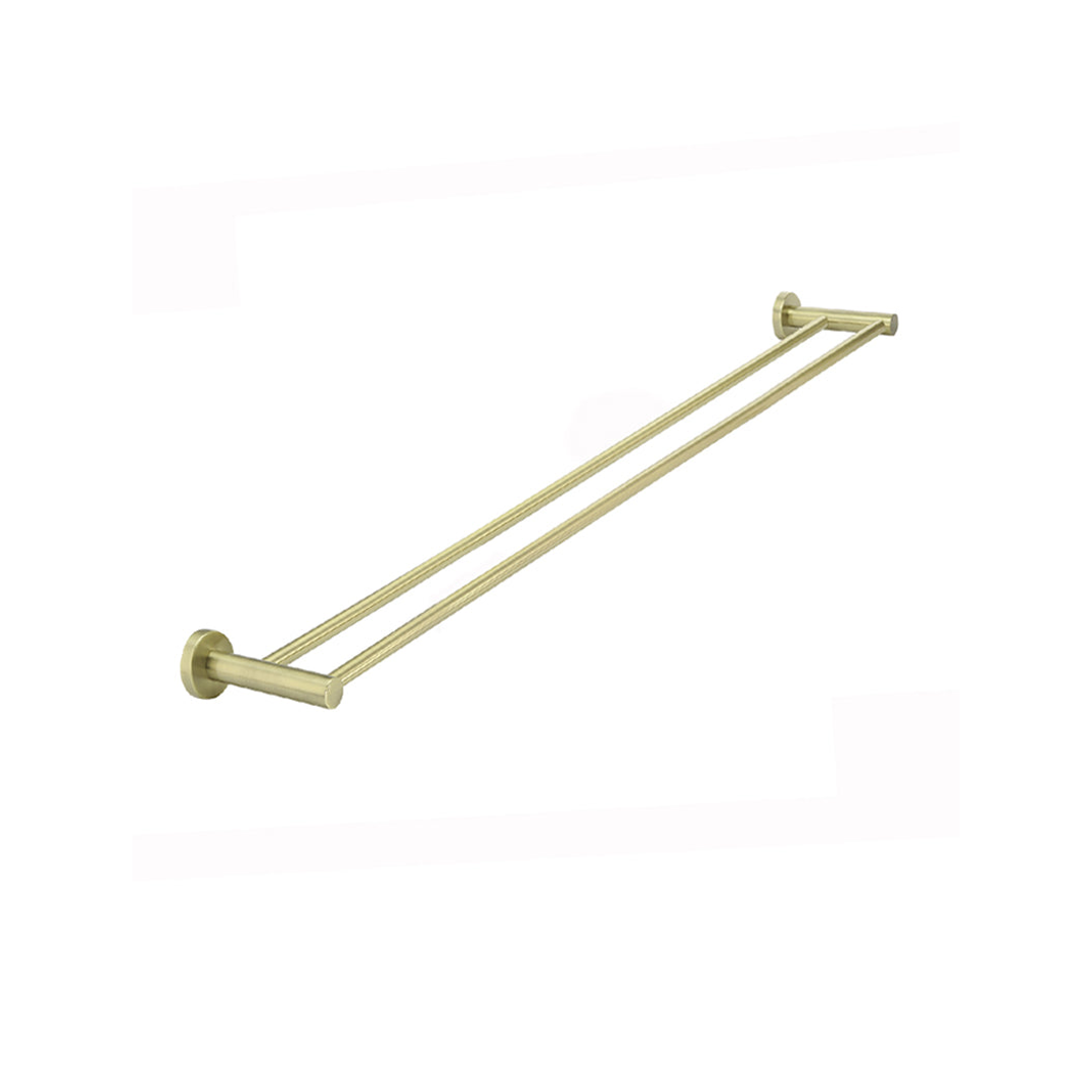 Meir Round Double Towel Rail 900Mm Tiger Bronze