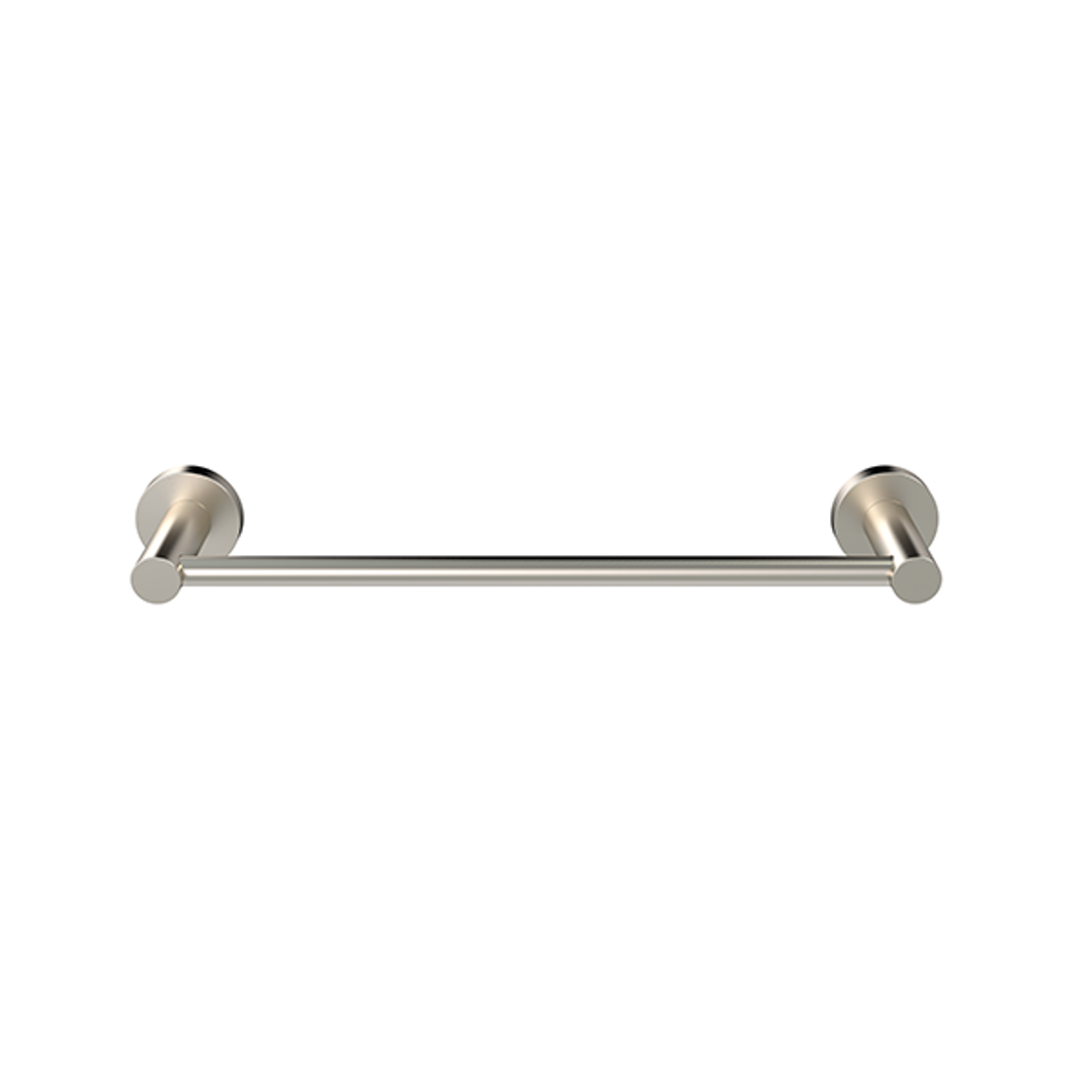 Meir Single Towel Rail 300Mm Brushed Nickel