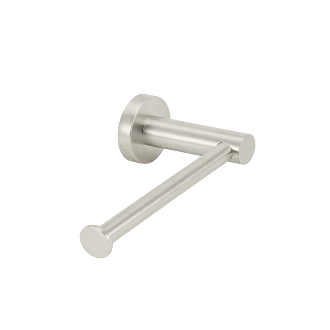 Meir Round Toilet Roll Holder Brushed Nickel