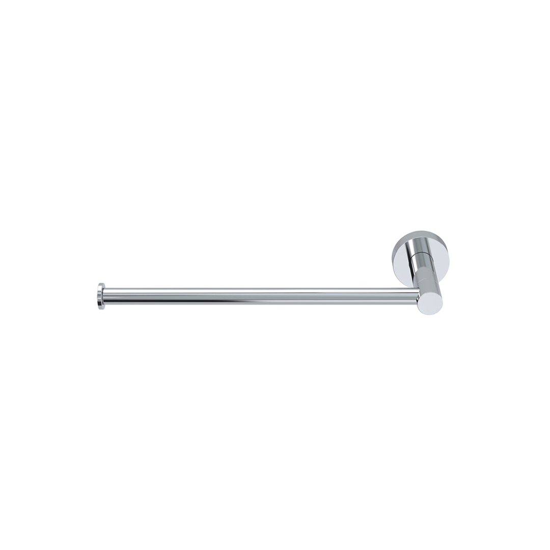 Meir Round Guest Towel Rail Polished Chrome