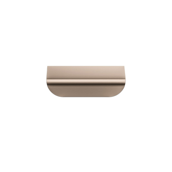 Meir Oppen Edge Pull 75Mm Cabinet Handle Champagne