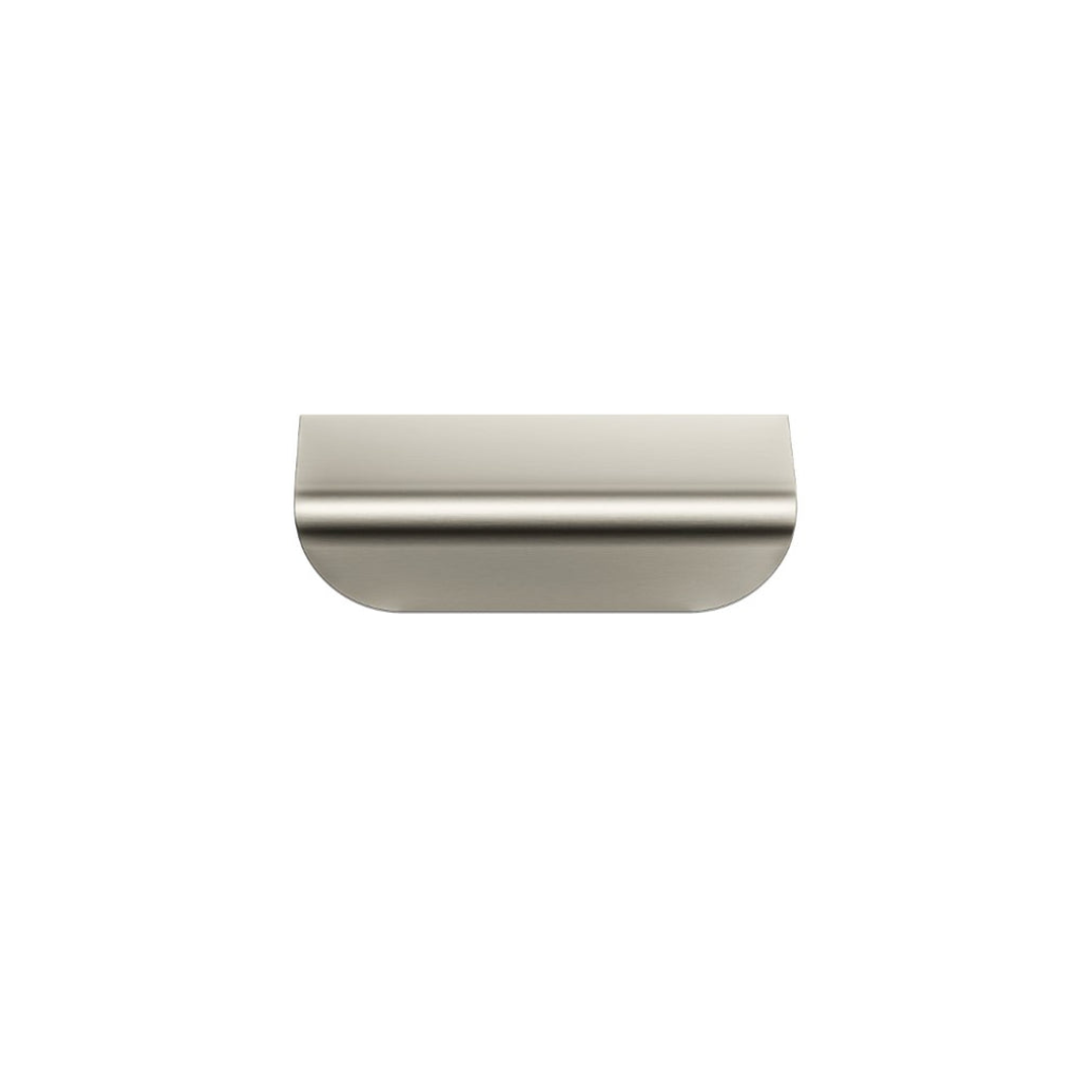 Meir Oppen Edge Pull 75Mm Cabinet Handle Brushed Nickel