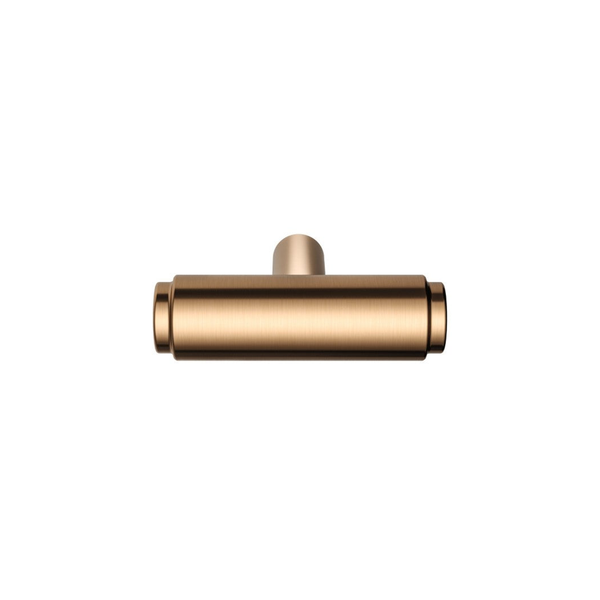 Meir Oppen T Pull Cabinet Handle (Brushed) Lustre Bronze