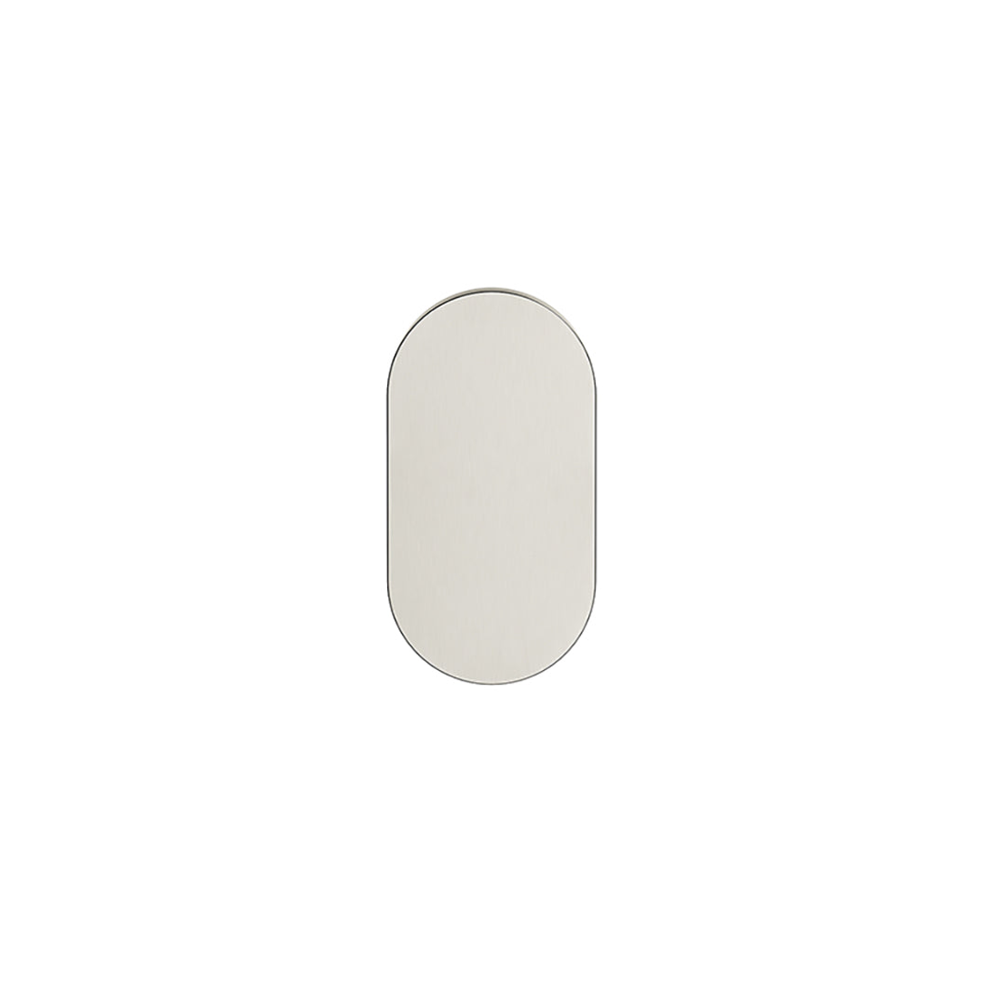 Meir Curvae Single Robe Hook Brushed Nickel