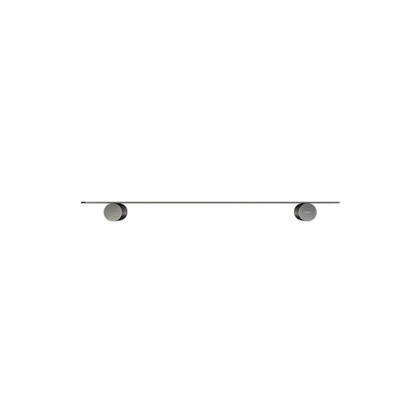 Meir Curvae Shower Shelf 400Mm Shadow