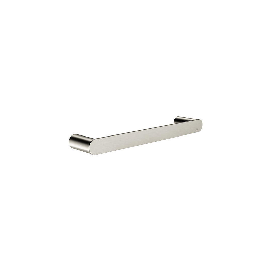 Meir Curvae Single Towel Rail 300Mm Brushed Nickel