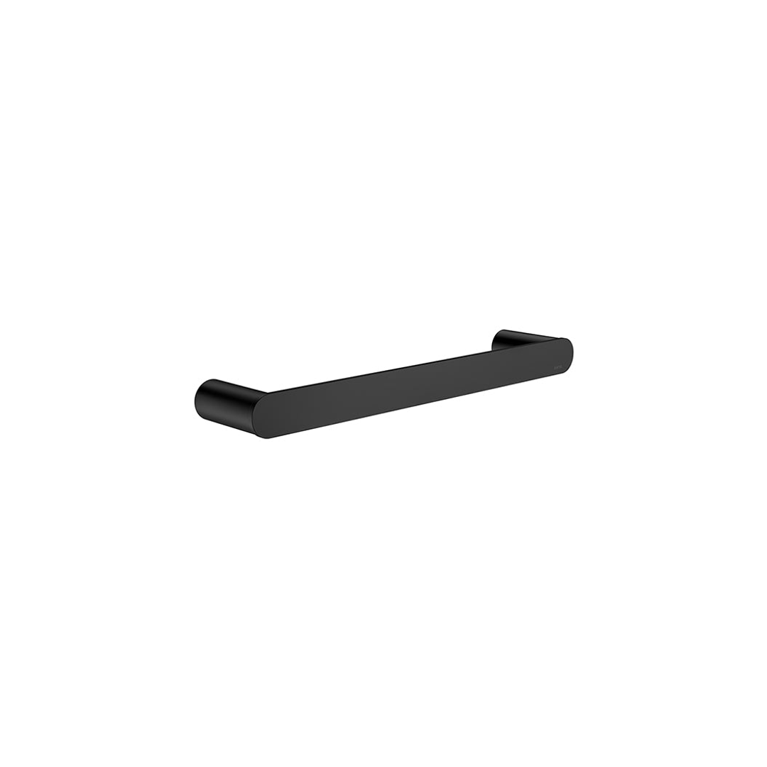 Meir Curvae Single Towel Rail 300Mm Matte Black