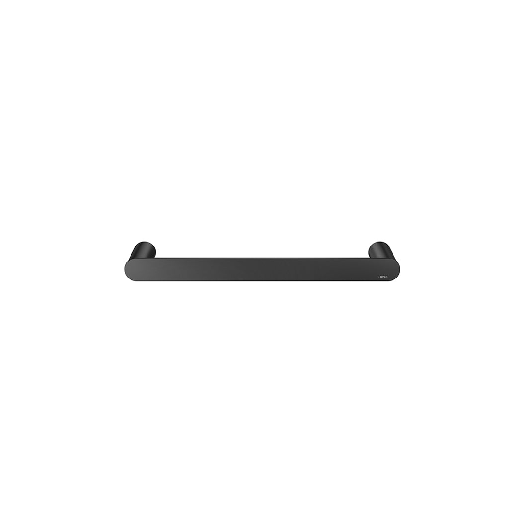 Meir Curvae Single Towel Rail 300Mm Matte Black