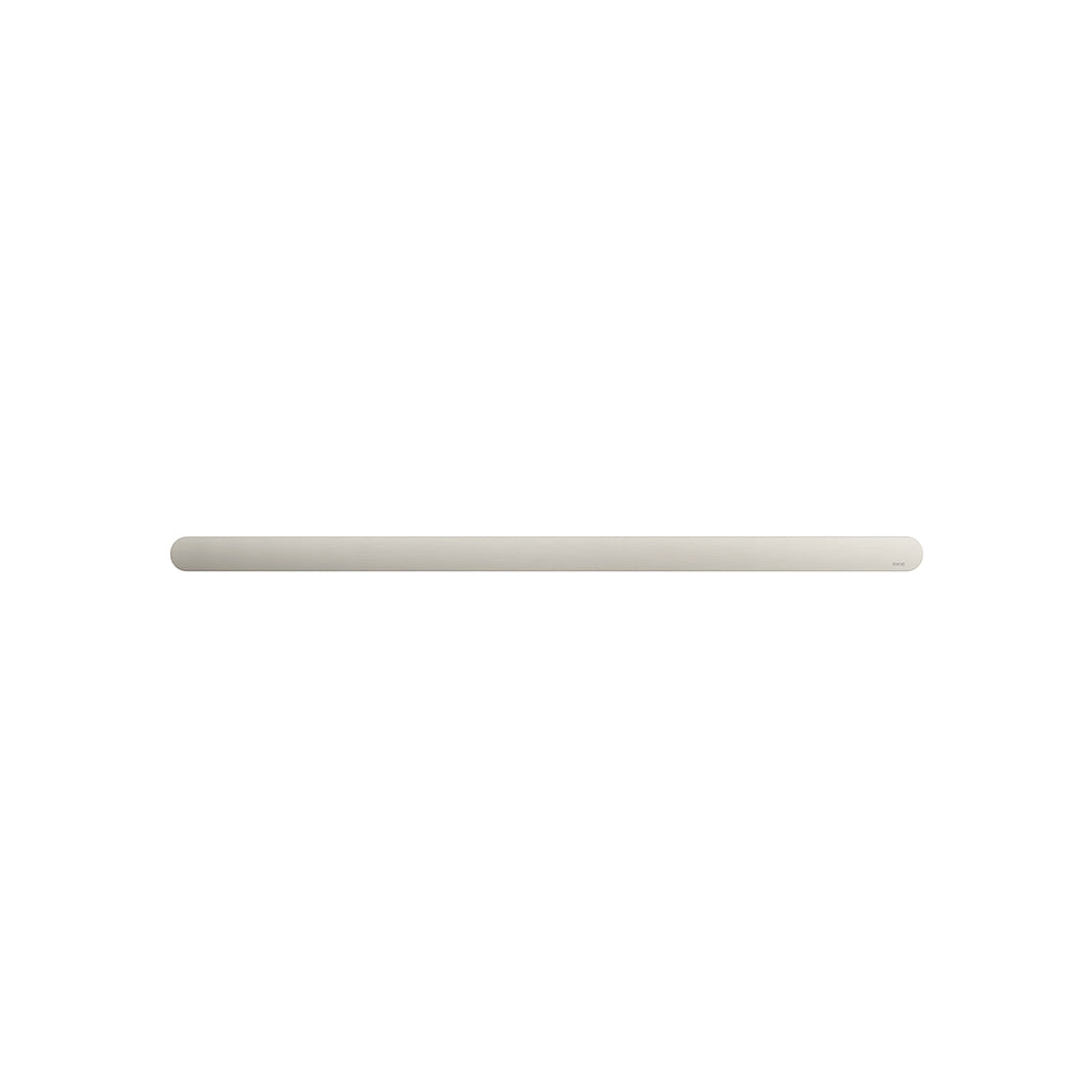 Meir Curvae Single Towel Rail 600Mm Brushed Nickel