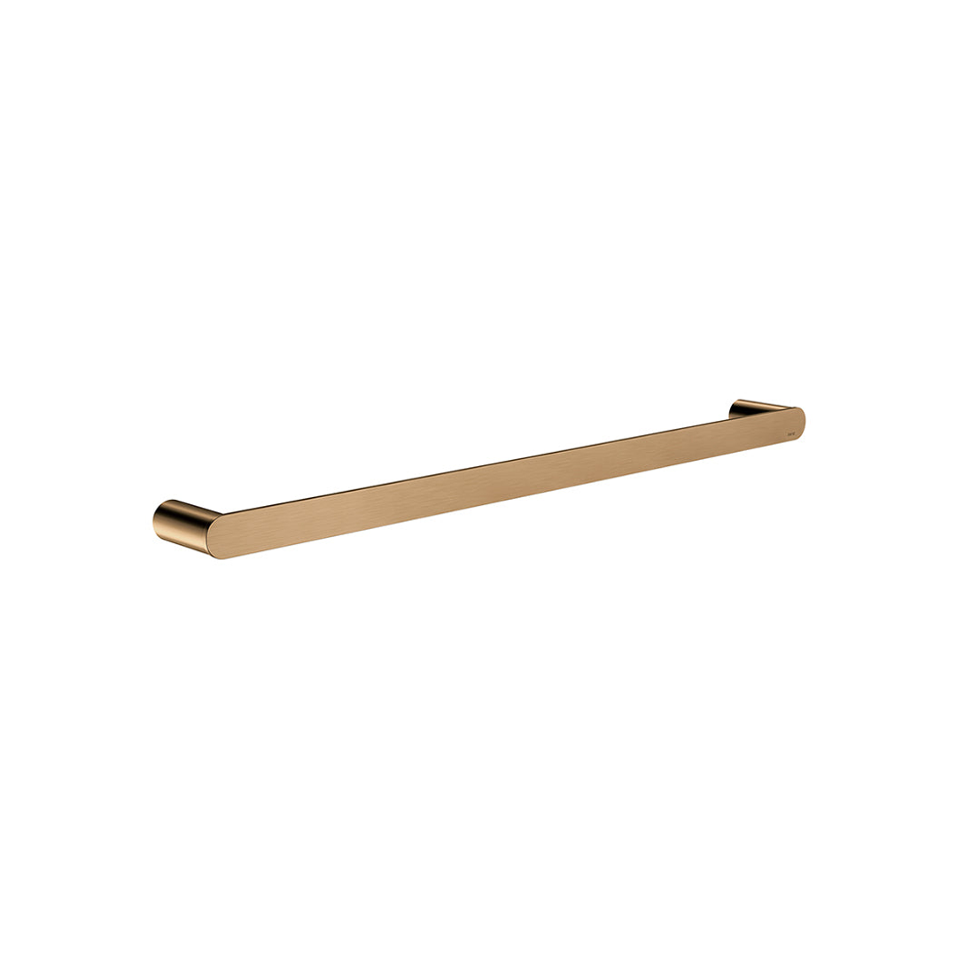 Meir Curvae Single Towel Rail 600Mm Lustre Bronze