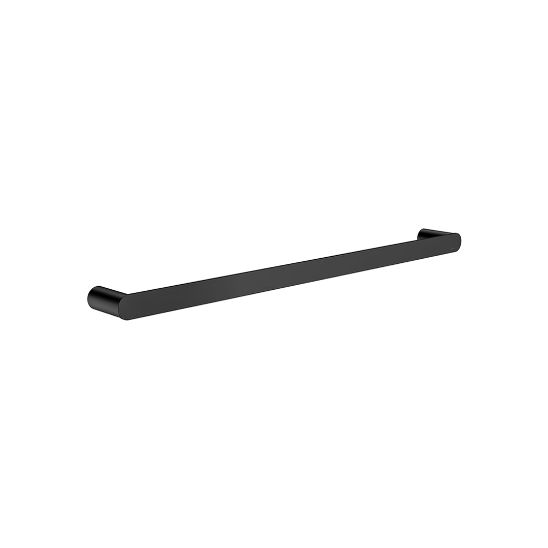 Meir Curvae Single Towel Rail 600Mm Matte Black