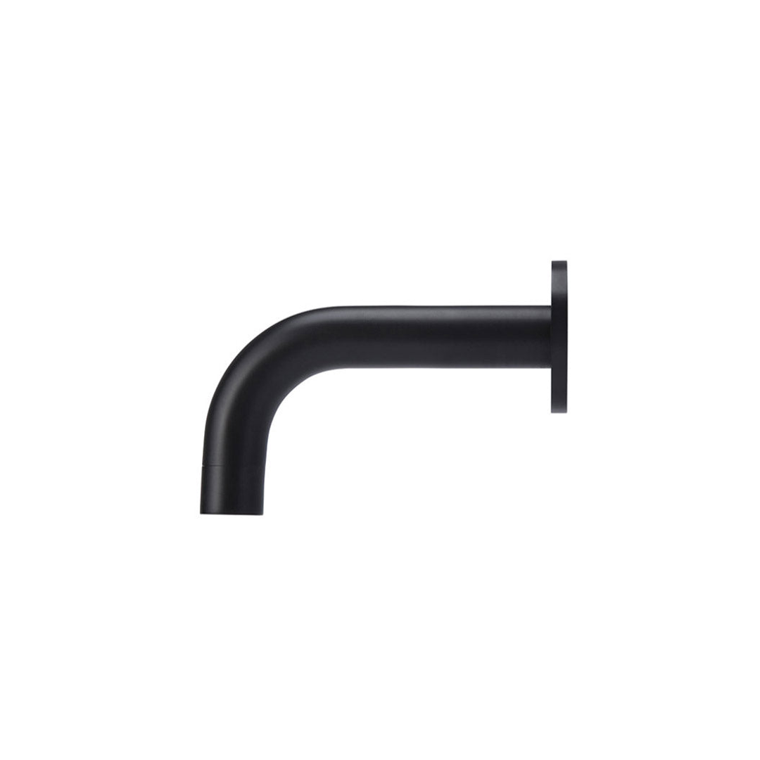 Meir Universal Round Curved Spout 130Mm Matte Black