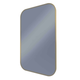 Remer Modern Soft Rectangle Mirror 600X1000 With Nordic Gold Frame
