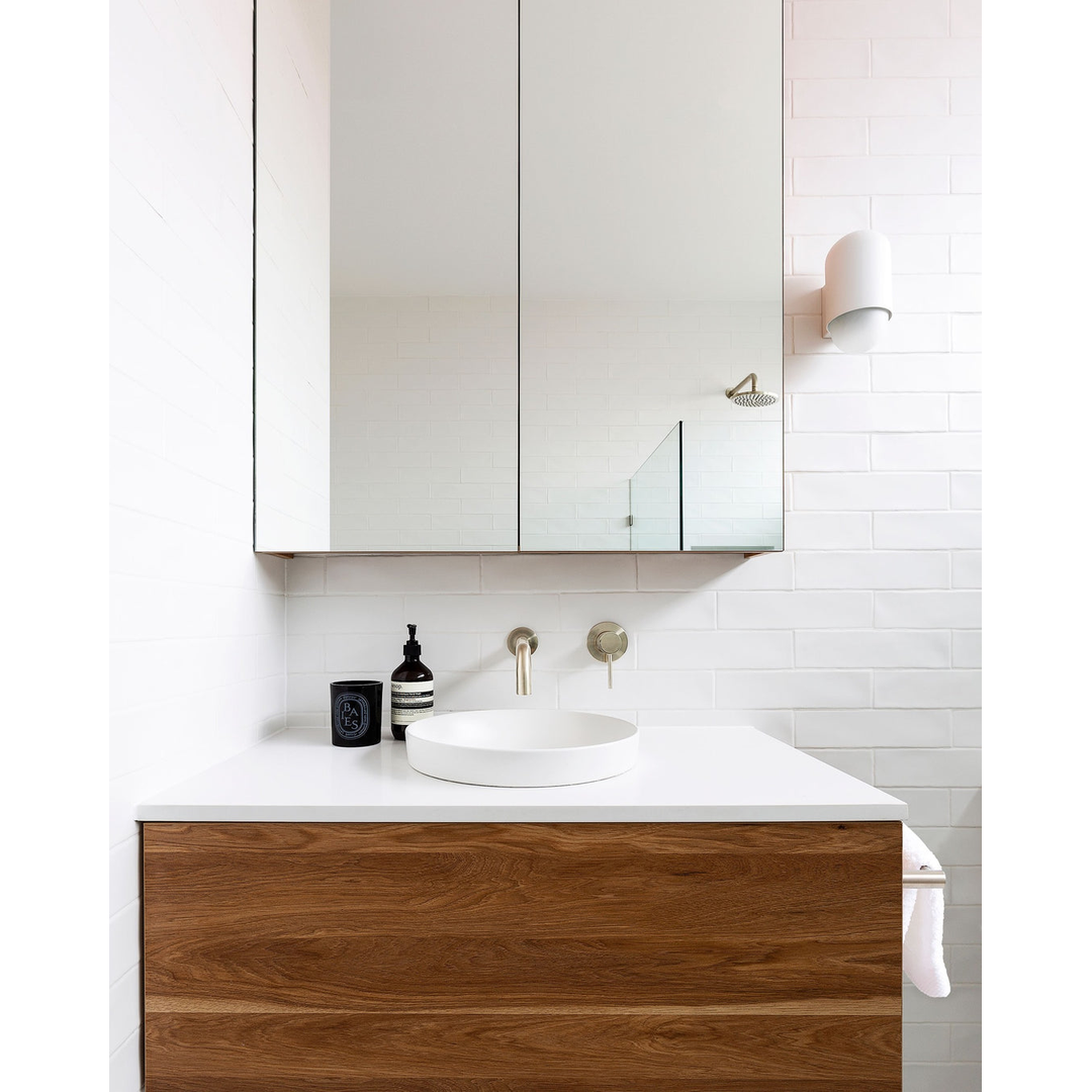 Meir Round Wall Mixer Finish Kit Brushed Nickel