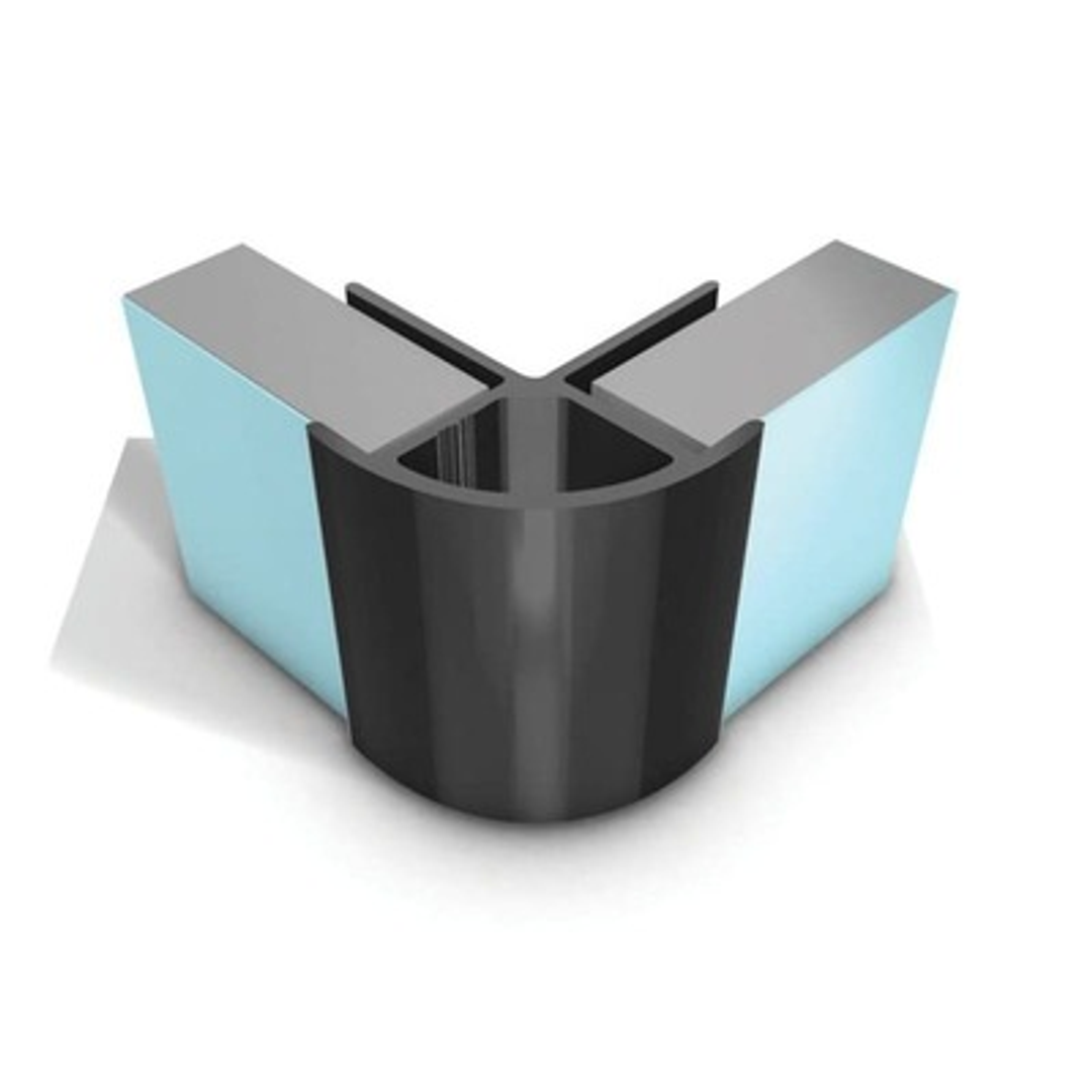 Mr Wet Wall 10Mm External Trim 2400Mm Grey Wwaus037
