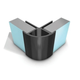 Mr Wet Wall 10Mm External Trim 2400Mm Grey Wwaus037