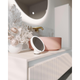Remer Sphere 800 Round Led Mirror Demister With Mirage Magnifier