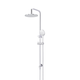 Meir Round Comb Shower Rail 200Mm Rose Three Function Hand Shower Polished Chrome Mz0704-C