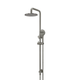 Meir Round Combination Shower Rail 200Mm Rose Three Function Hand Shower Shadow