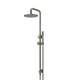 Meir Round Combination Shower Rail 200Mm Rose Single Function Hand Shower Shadow
